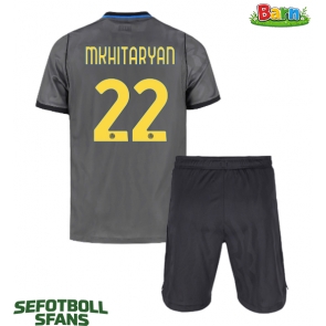 Inter Milan Henrikh Mkhitaryan #22 Tredjeställ Barn 2026-27 Kortärmad (+ Korta byxor)